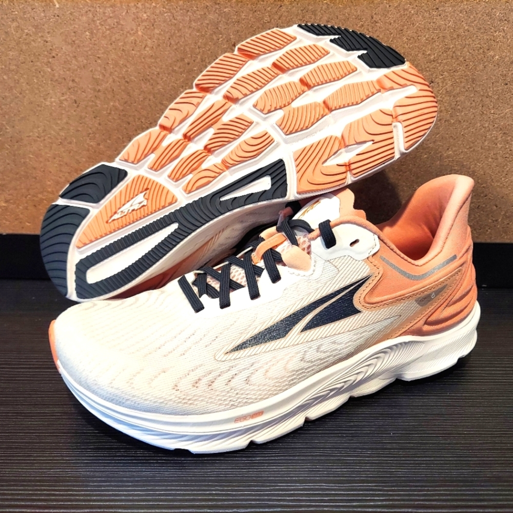 Altra Torin 6 Women’s Size 8 AL0A7R78220 ‘White/Dusty Pink/black’ Running Shoes